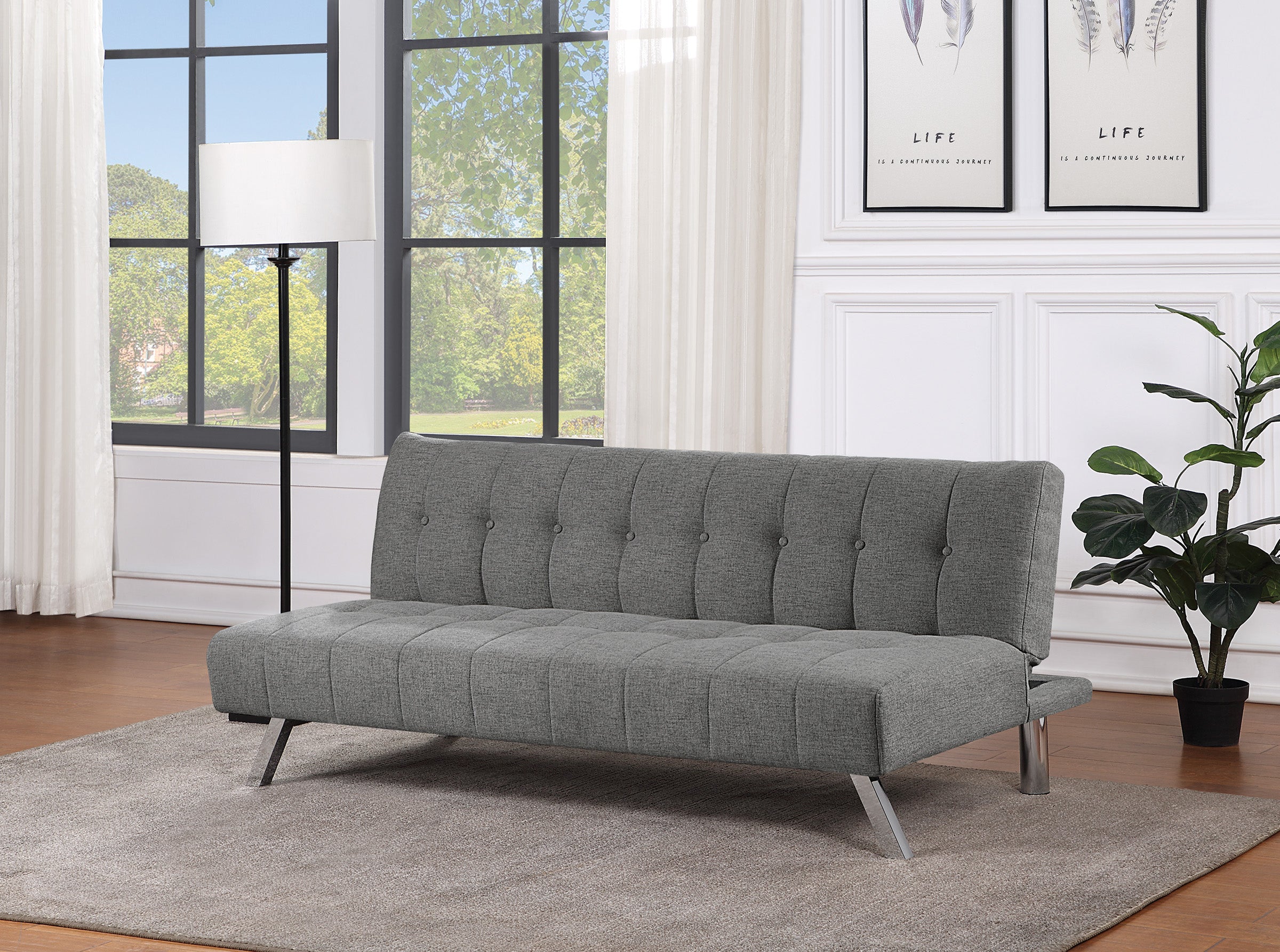 Sawyer Futon - Grey