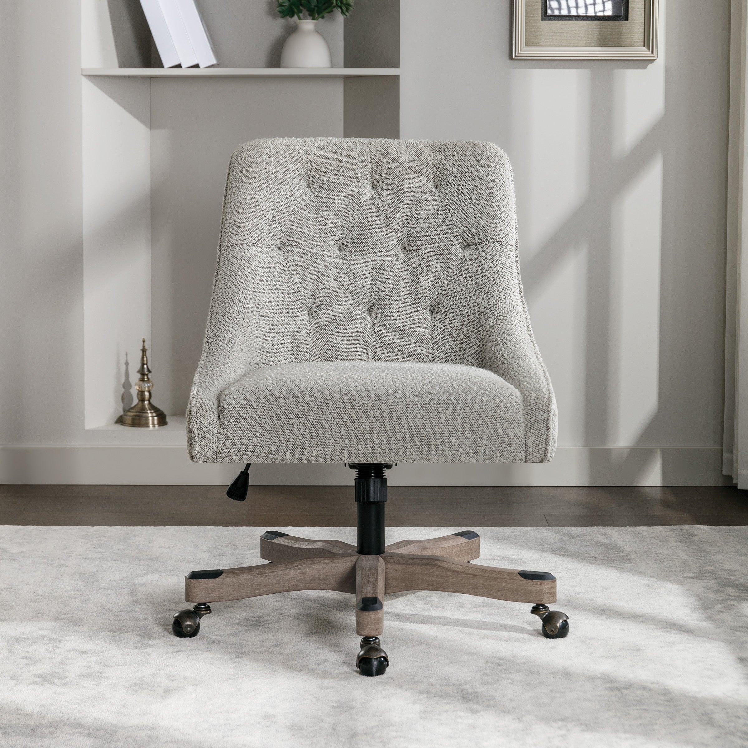 Tindal Office Chair - Salt & Pepper