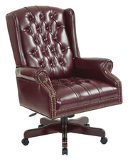 High Back Traditional Ex Chair - Royal Cherry