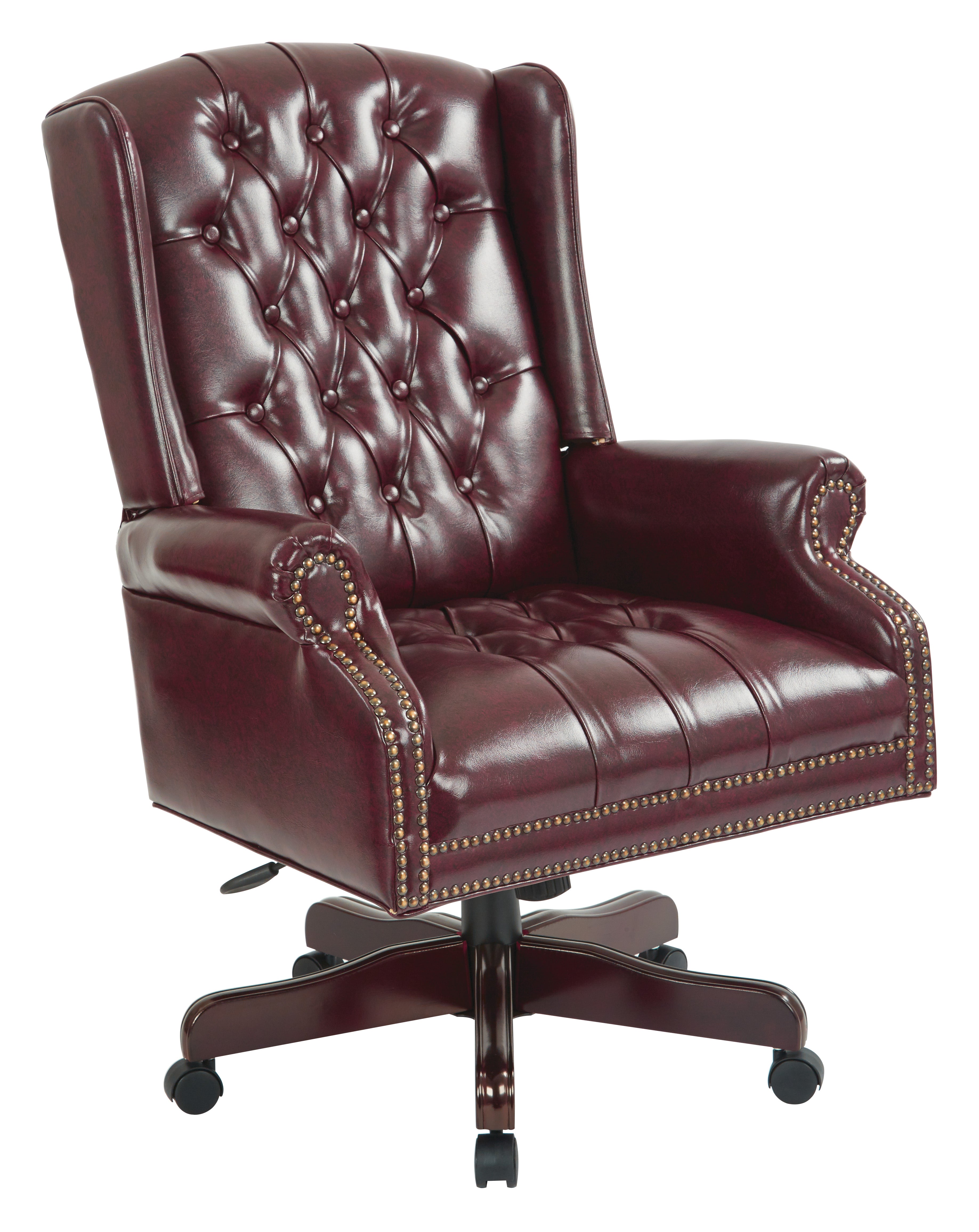 High Back Traditional Ex Chair - Royal Cherry