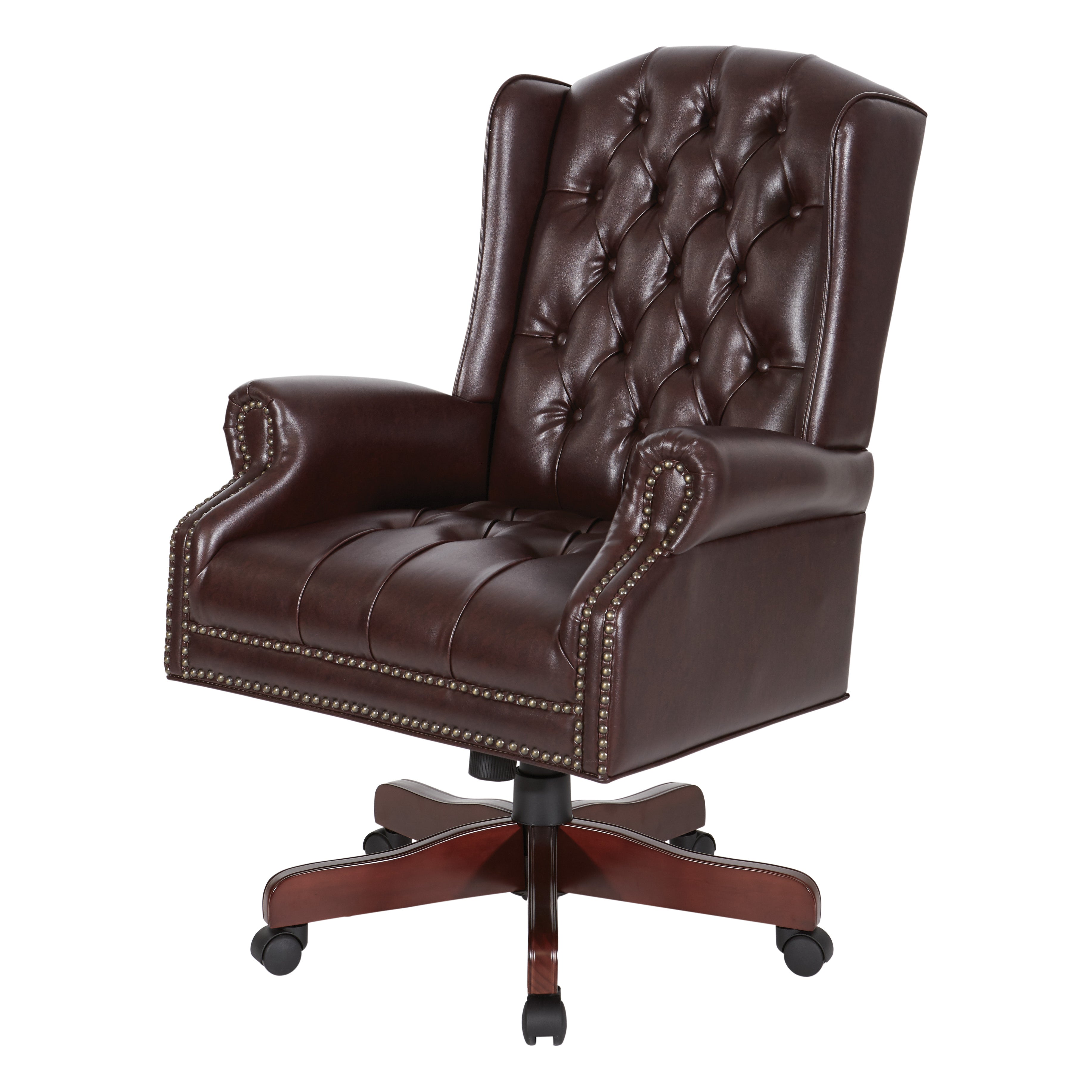 High Back Traditional Ex Chair - Royal Cherry