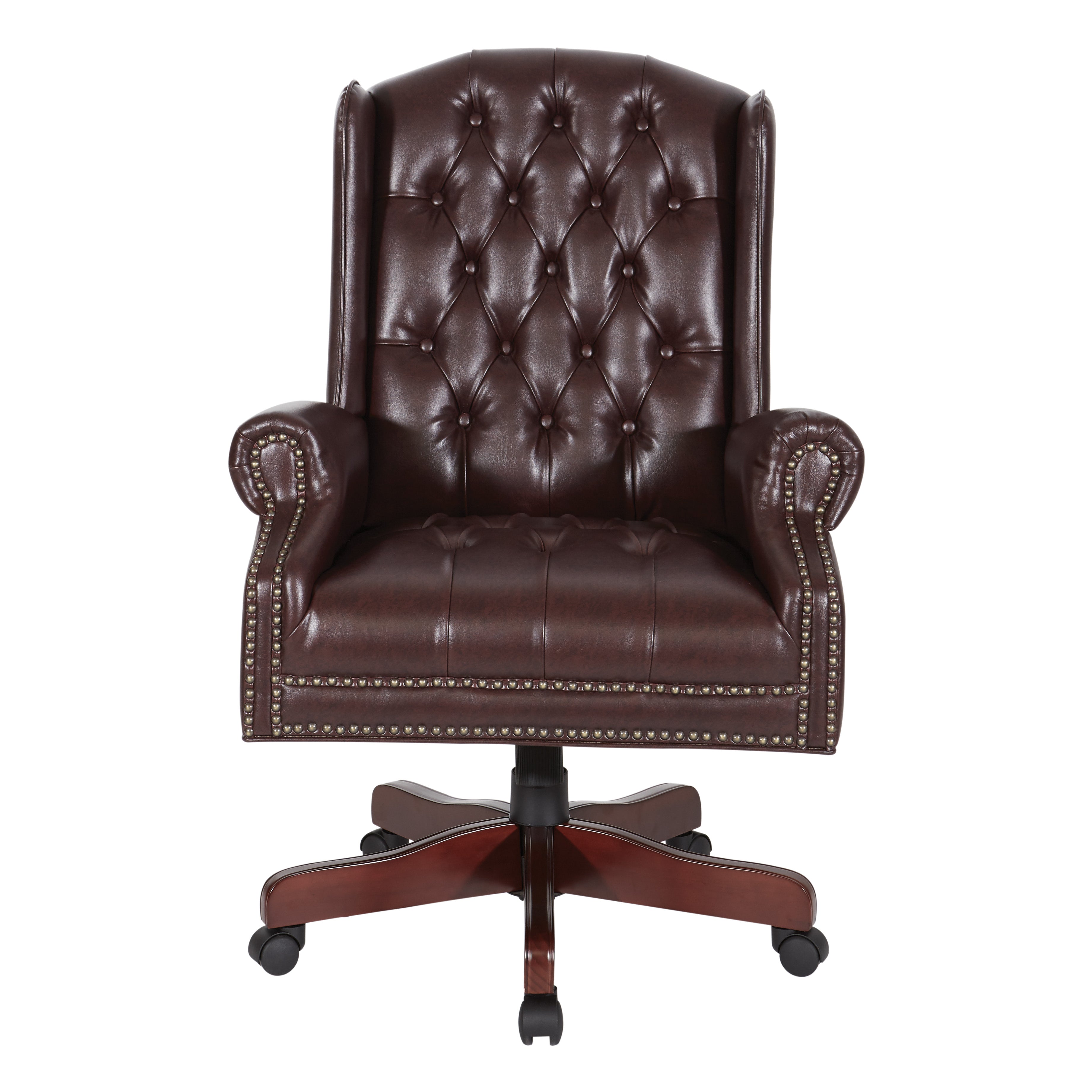 High Back Traditional Ex Chair - Royal Cherry