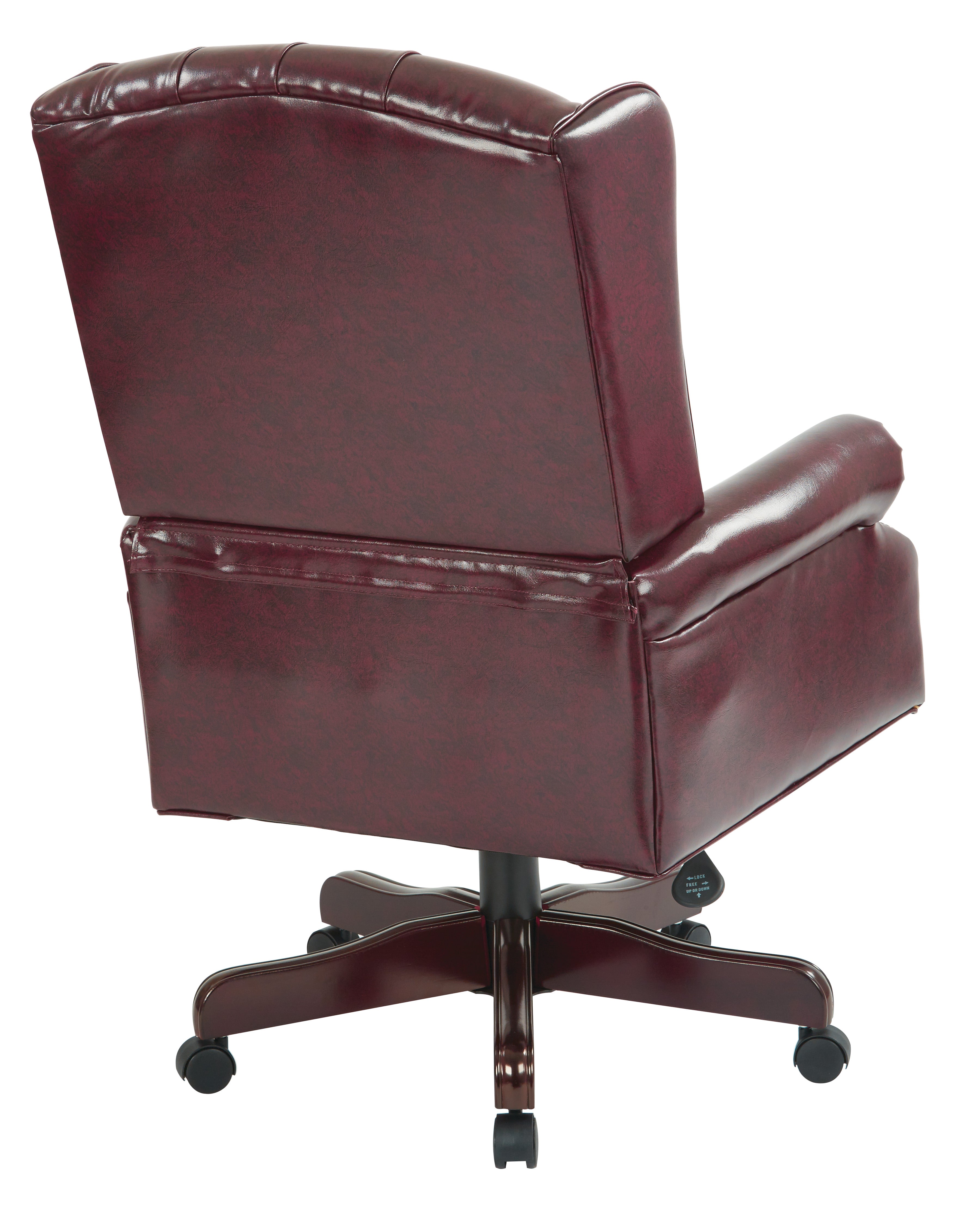 High Back Traditional Ex Chair - Royal Cherry