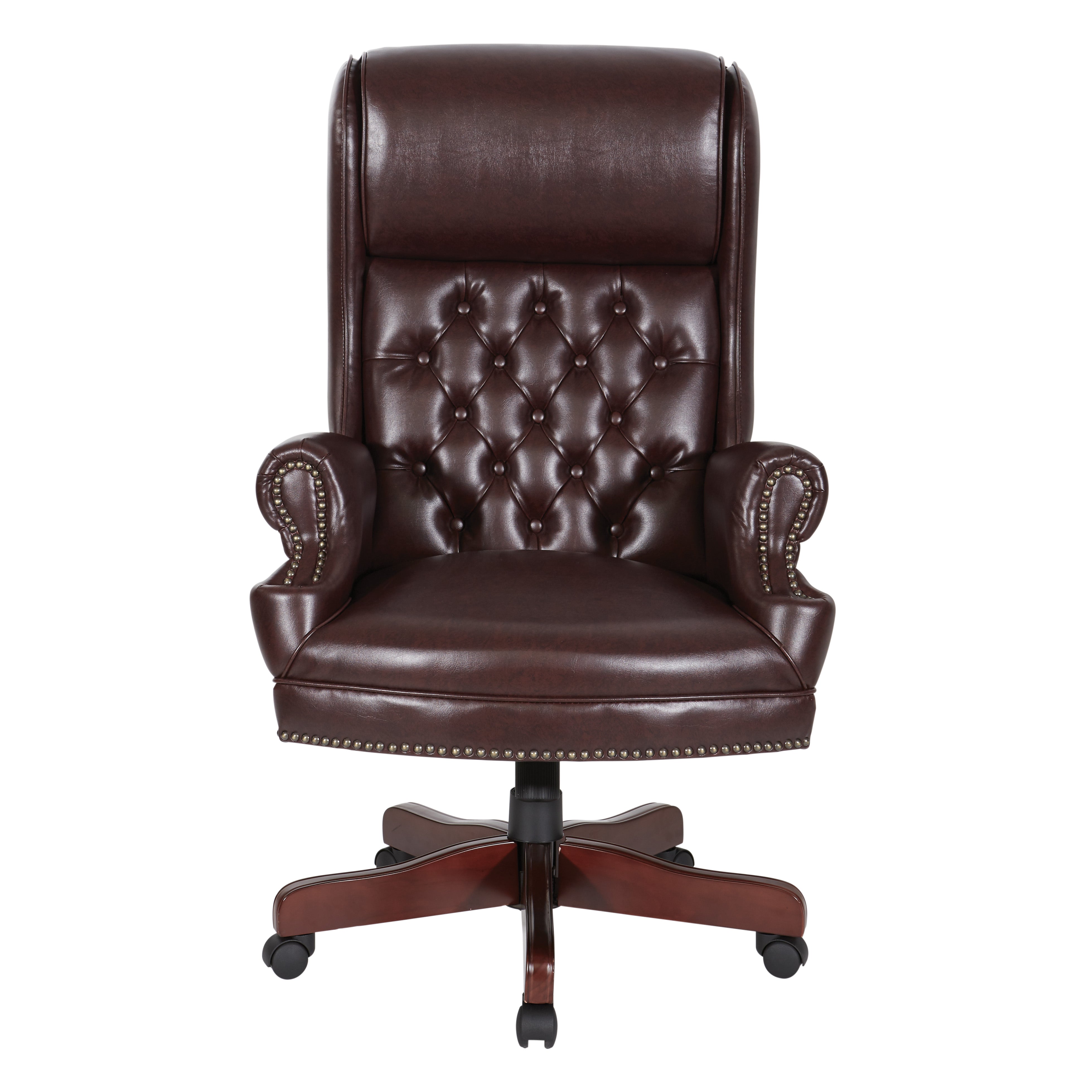 Deluxe High Back Executive Chair - Royal Cherry