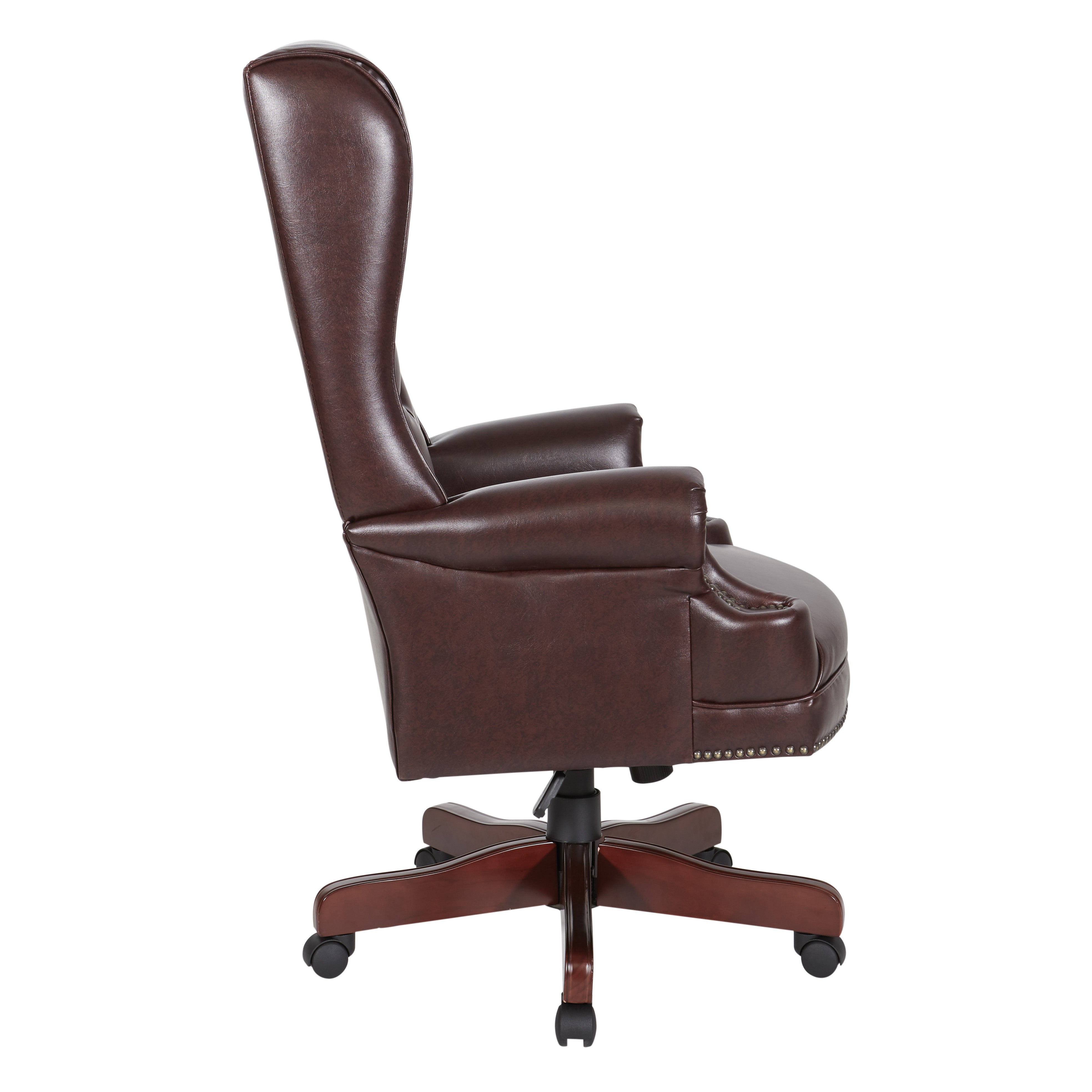 Deluxe High Back Executive Chair - Royal Cherry
