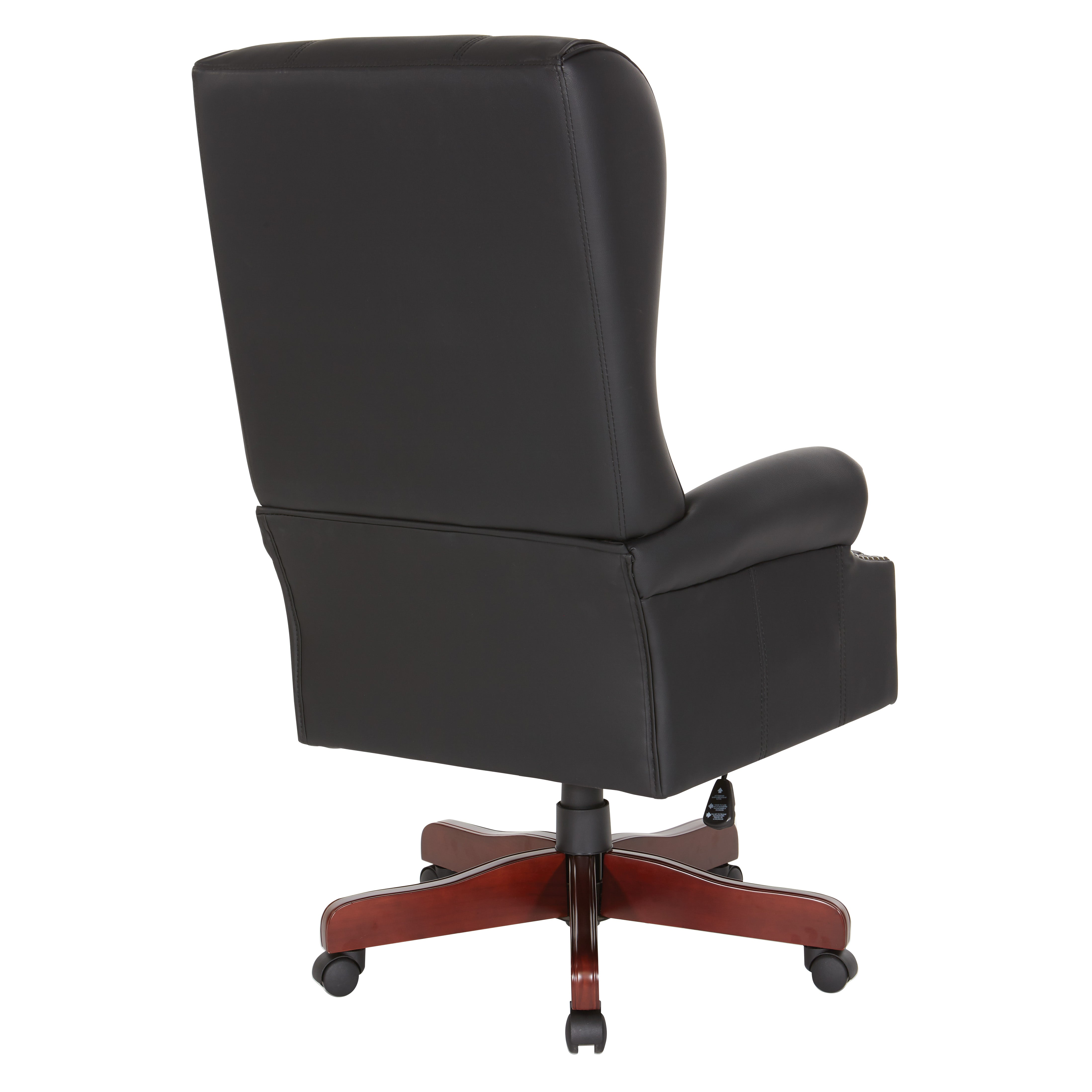 Executive High Back Chair - Black / Royal Cherry