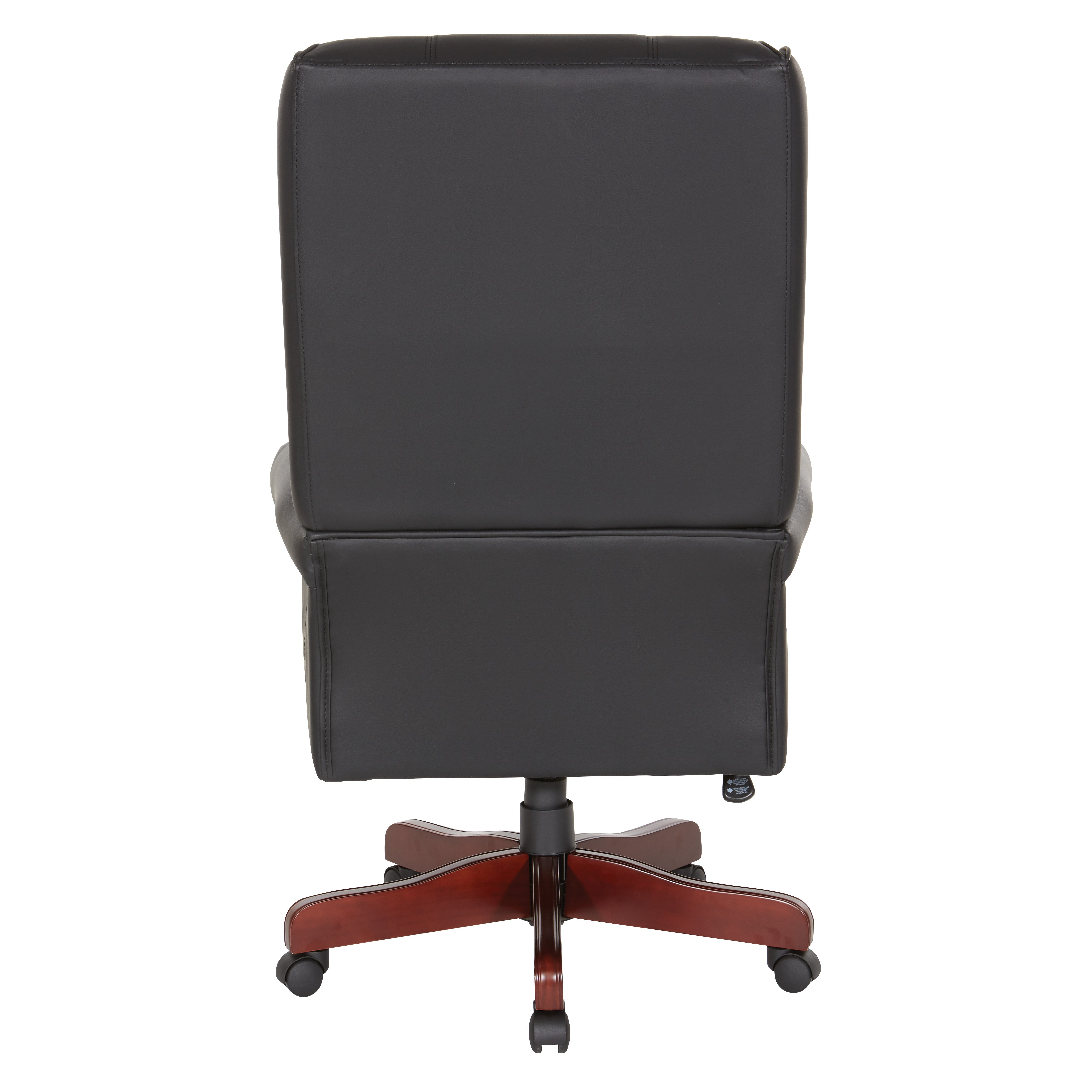 Executive High Back Chair - Black / Royal Cherry