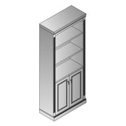 Townsend Wall Unit and Bookcase  - Royal Cherry