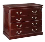 Townsend Two-Drawer Lateral File, 36Wx20Dx30H - Royal Cherry