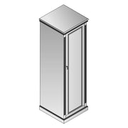 Single Door Wardrobe  - Royal Cherry