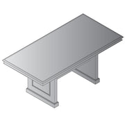 Townsend Rectangular Table 72x36x30H - Royal Cherry