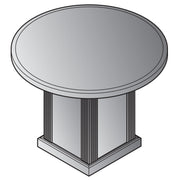 Townsend 48" Round Table, 48"Dia. X 30"H - Royal Cherry