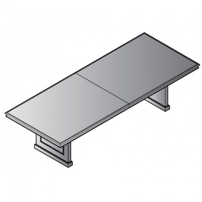 2 Stretchers for 120" X 48" Conference Tables - Royal Cherry