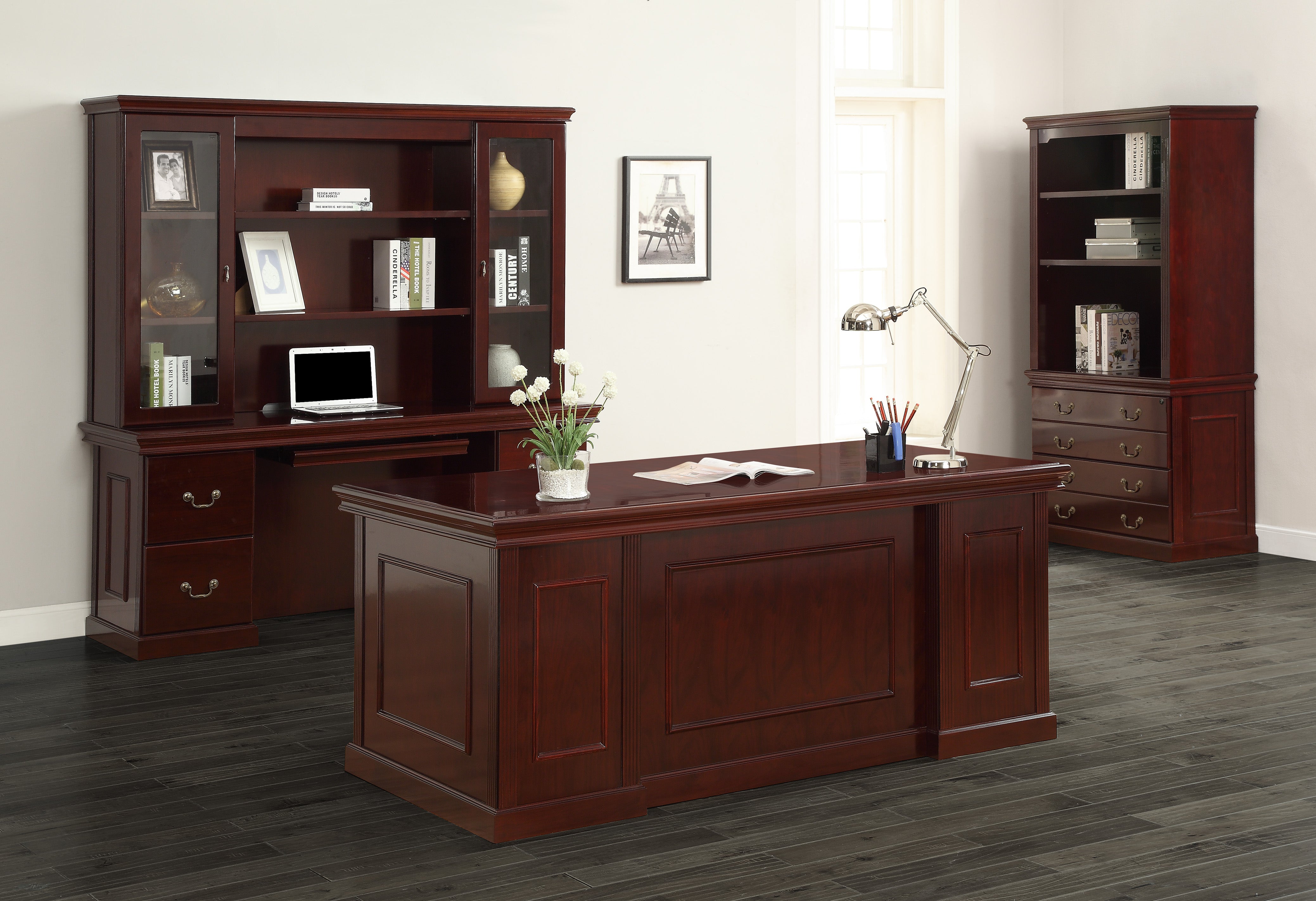 Townsend Executive Office - Royal Cherry