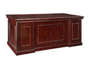 Townsend 72X36 Double Pedestal Desk - Royal Cherry