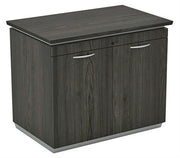 Tuxedo 2-Door Storage Cabinet - Dark Roast
