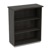 Tuxedo 3-Shelf Bookcase/Open Hutch - Slate Grey