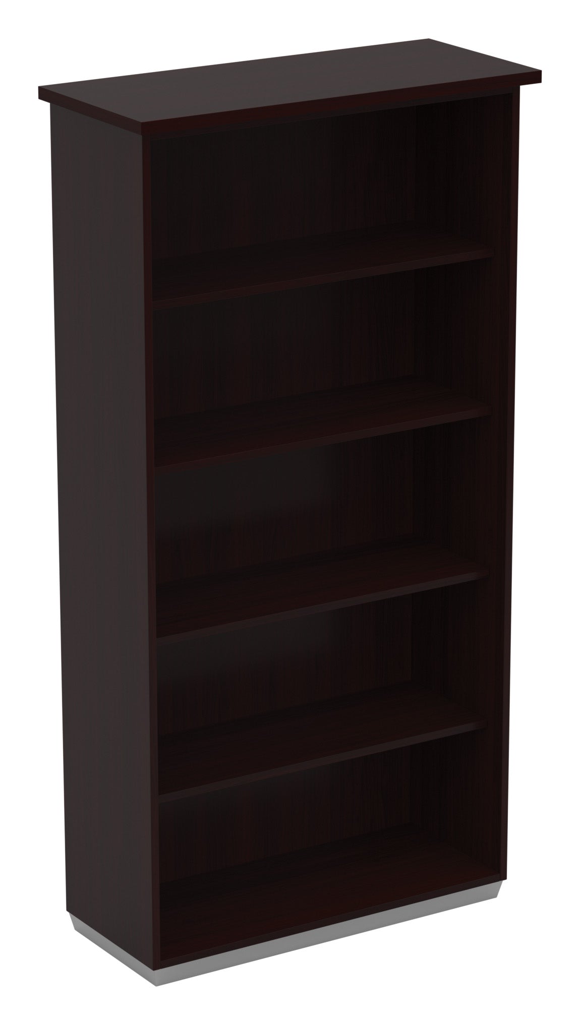 Tuxedo 5-Shelf Bookcase - Dark Roast