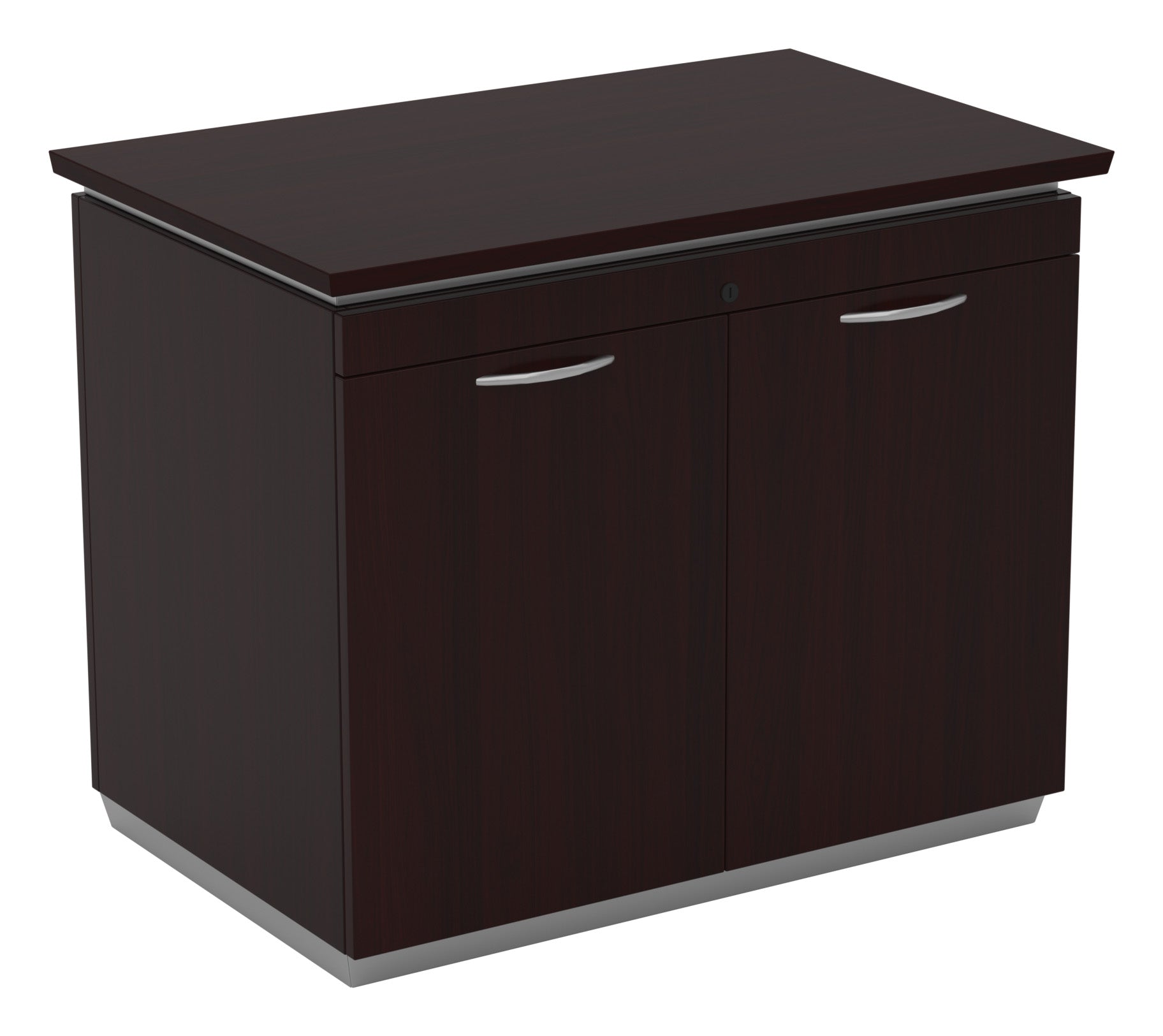 Tuxedo 2-Door Storage Cabinet 36Wx20Dx30H - Dark Roast