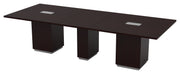 Tuxedo Rectangular Table 120x48x30H - Dark Roast