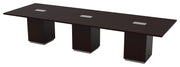 Tuxedo Rectangular Table 144x48x30H - Dark Roast
