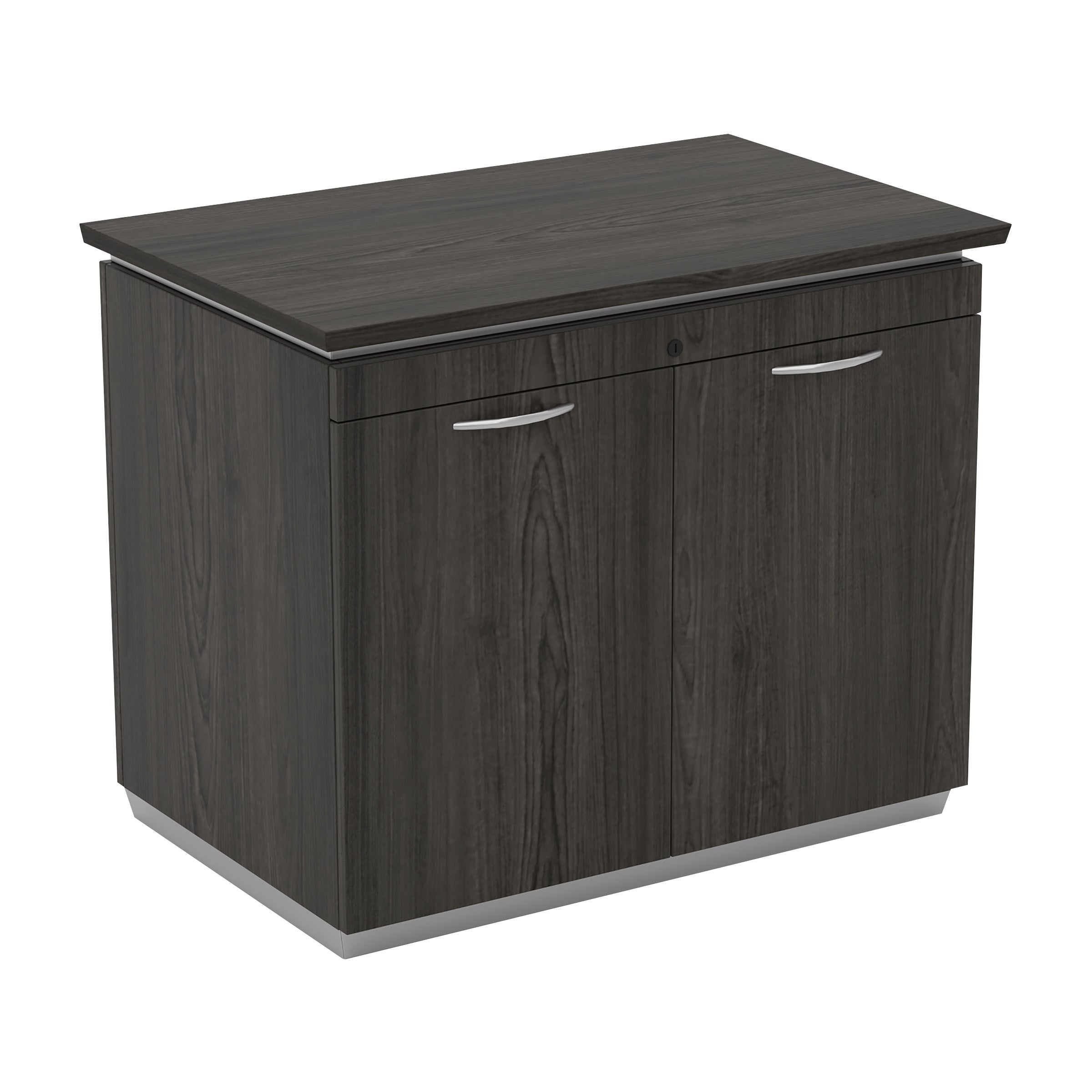 Tuxedo 2-Door Storage Cabinet 36Wx20Dx30H - Slate Grey