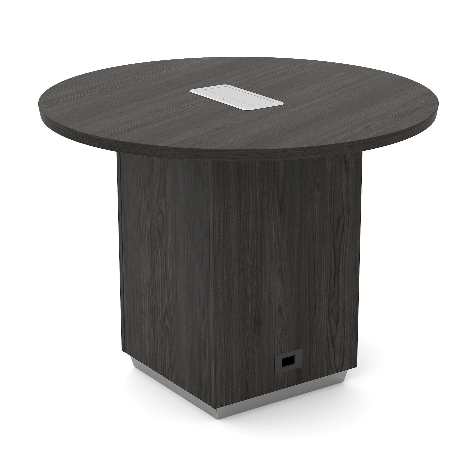 Tuxedo 48" Round Table - Slate Grey