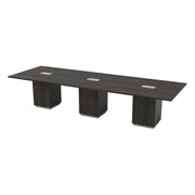 Tuxedo Rectangular Table 144x48x30H - Slate Grey
