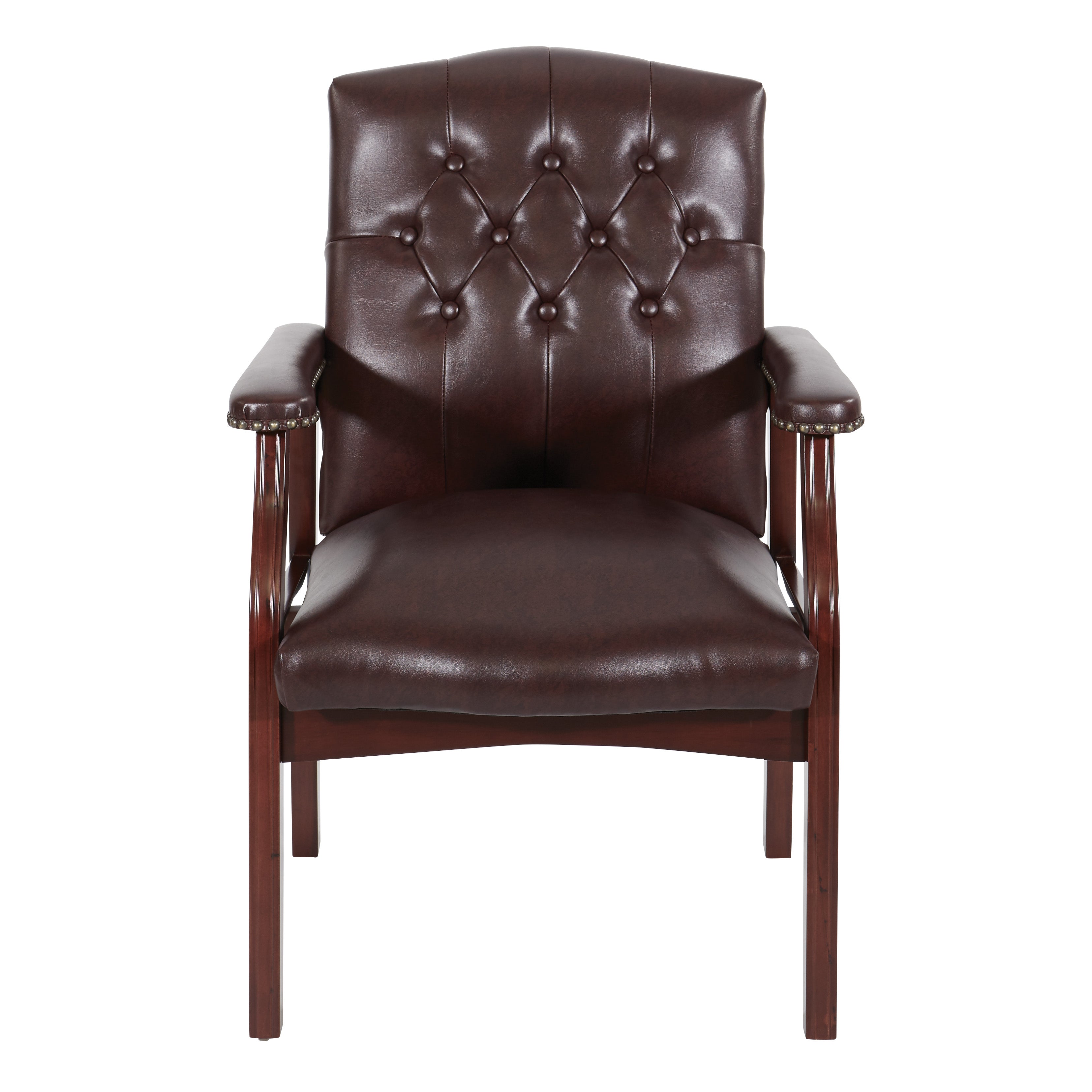 Traditional Visitors Chair  - Royal Cherry