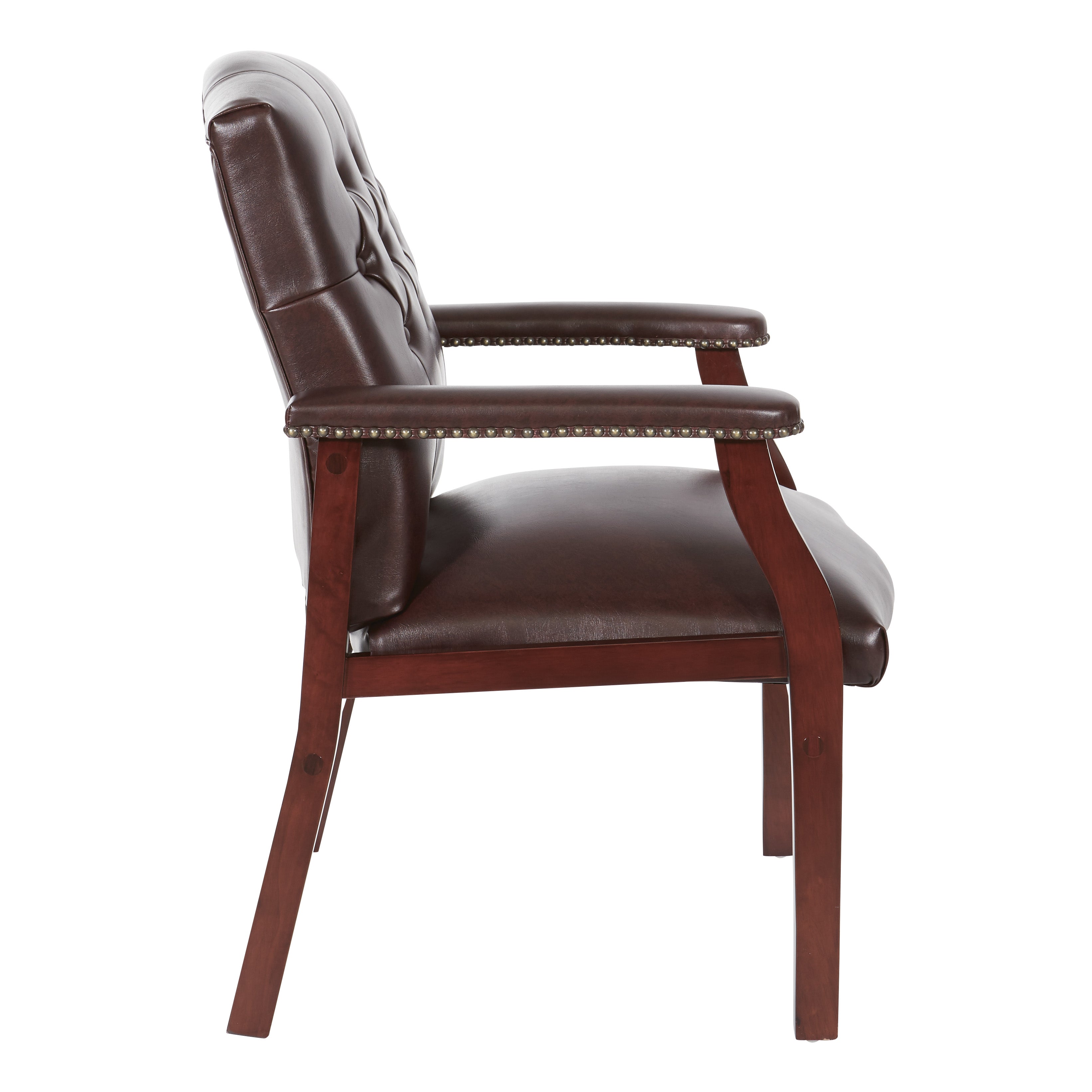 Traditional Visitors Chair  - Royal Cherry