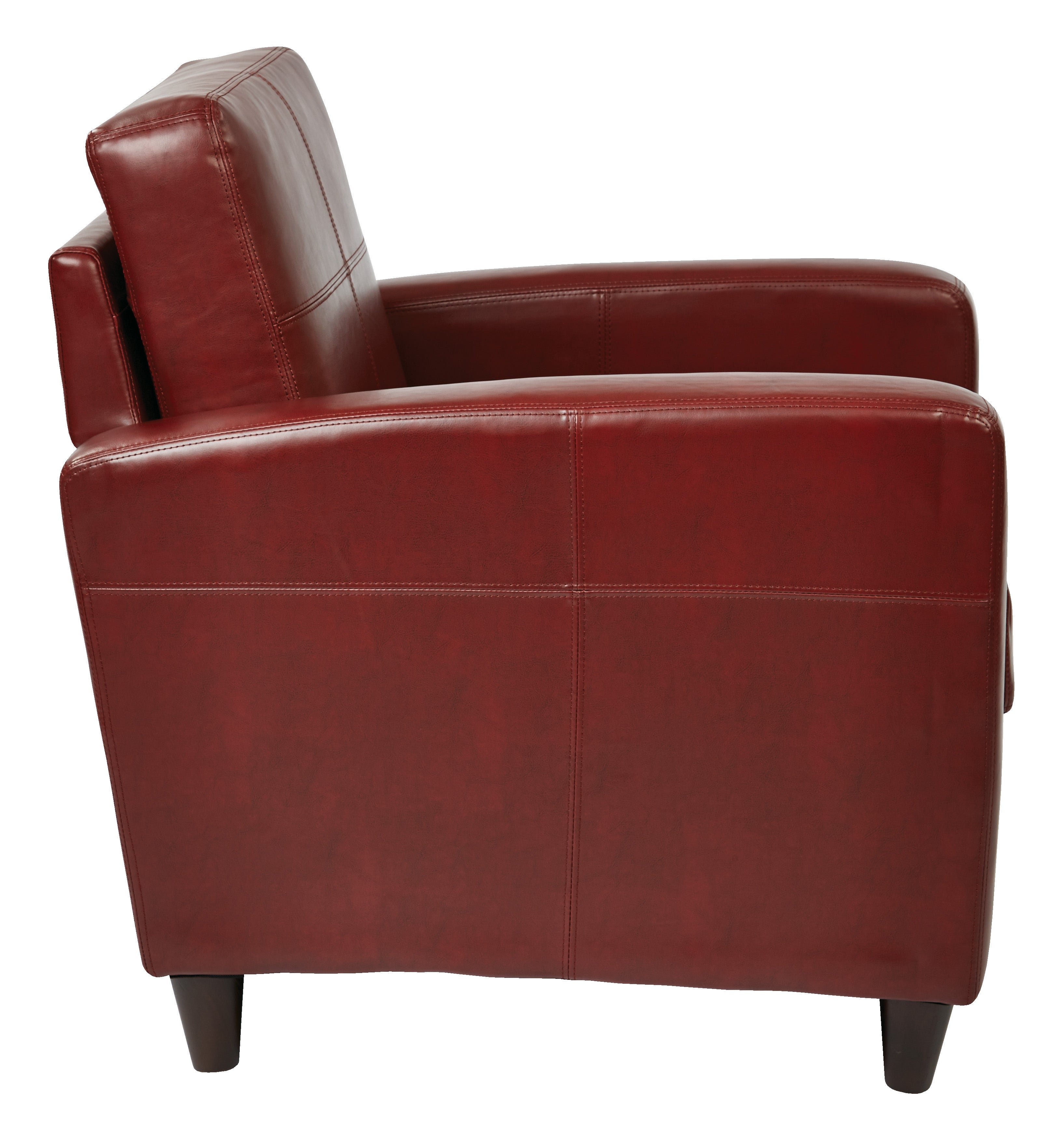 Venus Club Chair - Crimson