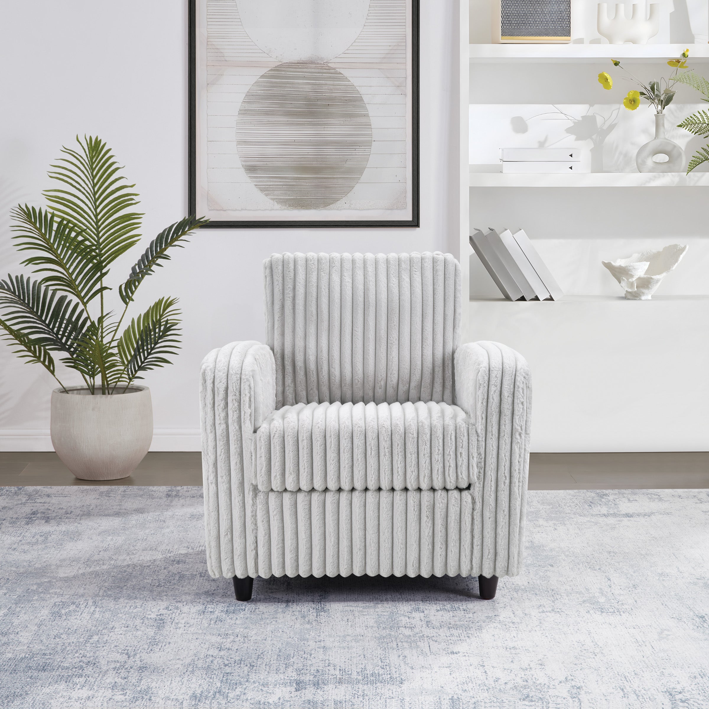 Venus Club Chair - Fog Cord