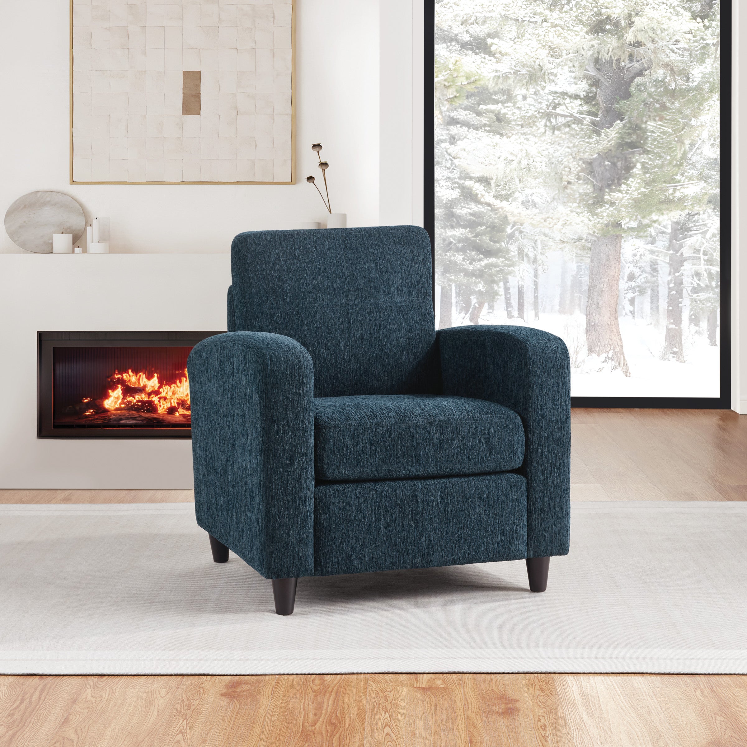 Venus Club Chair - Indigo