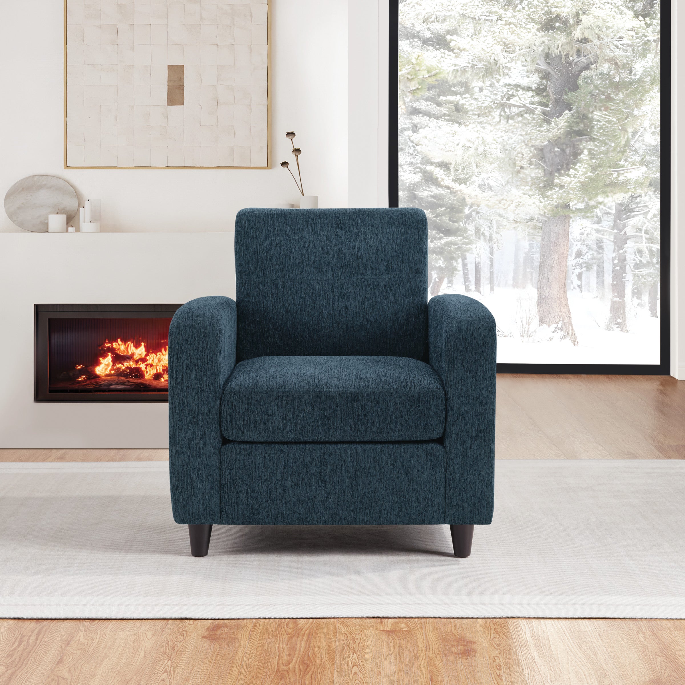 Venus Club Chair - Indigo