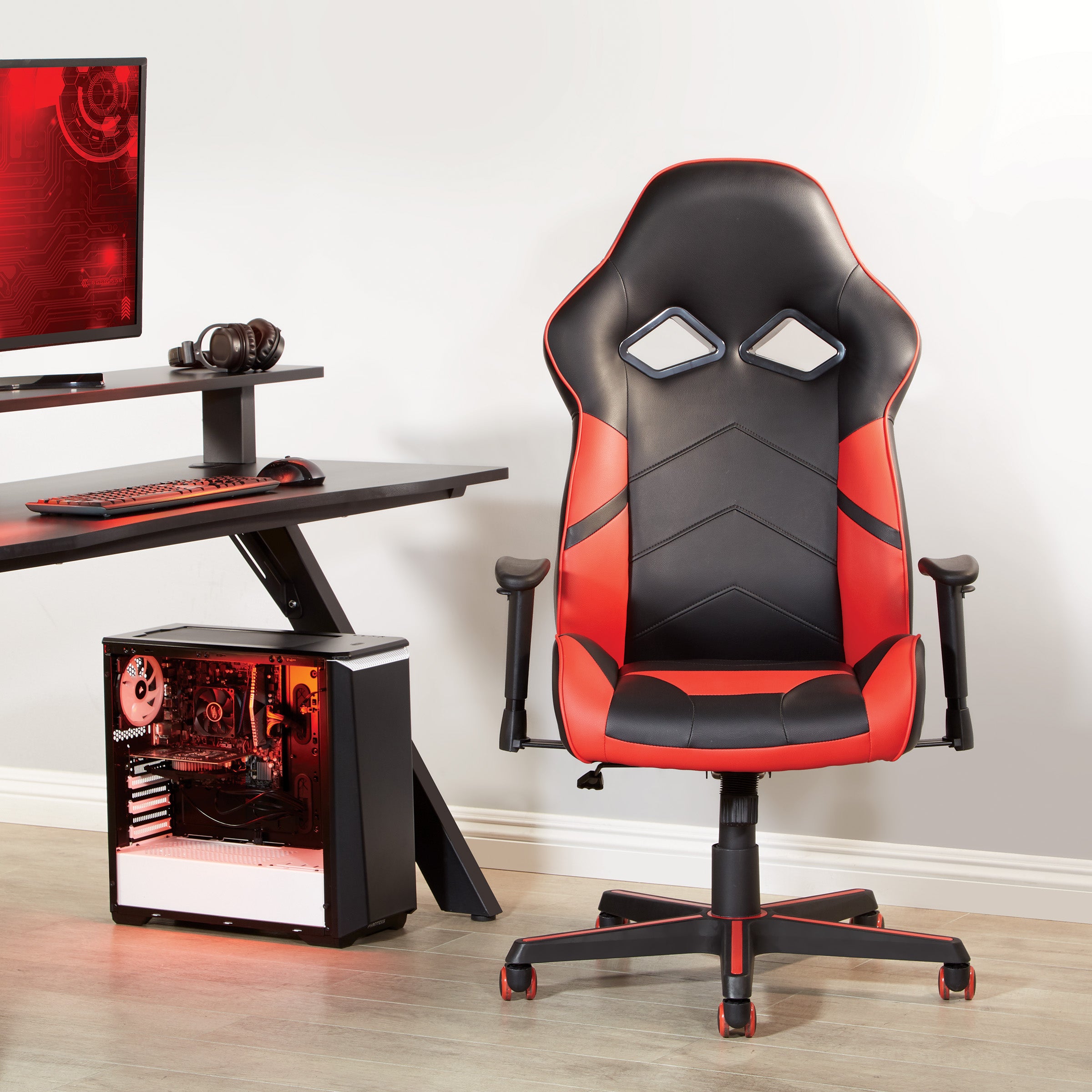 Vapor Gaming Chair - Red/Black