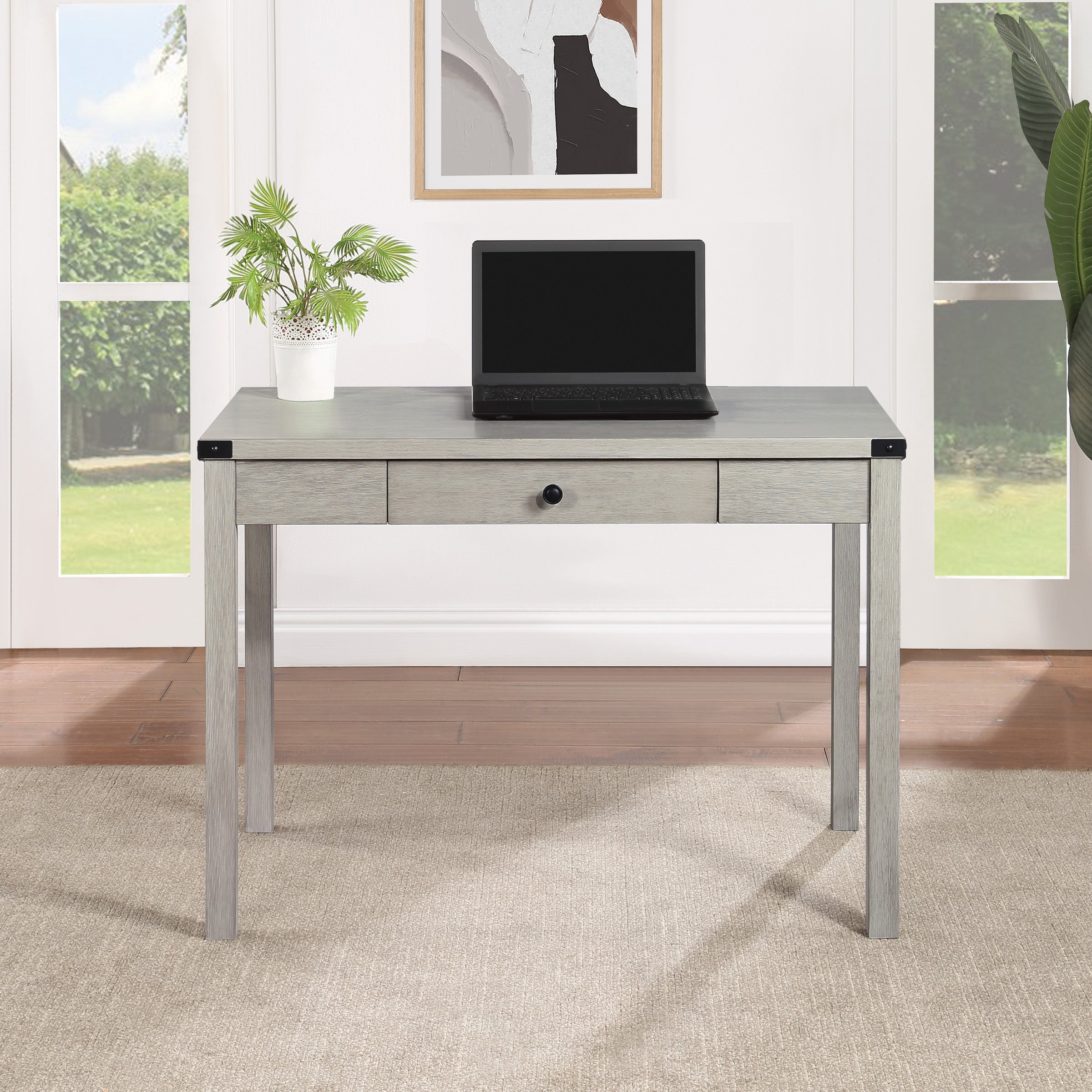 Victor Writing Desk - Champagne Oak