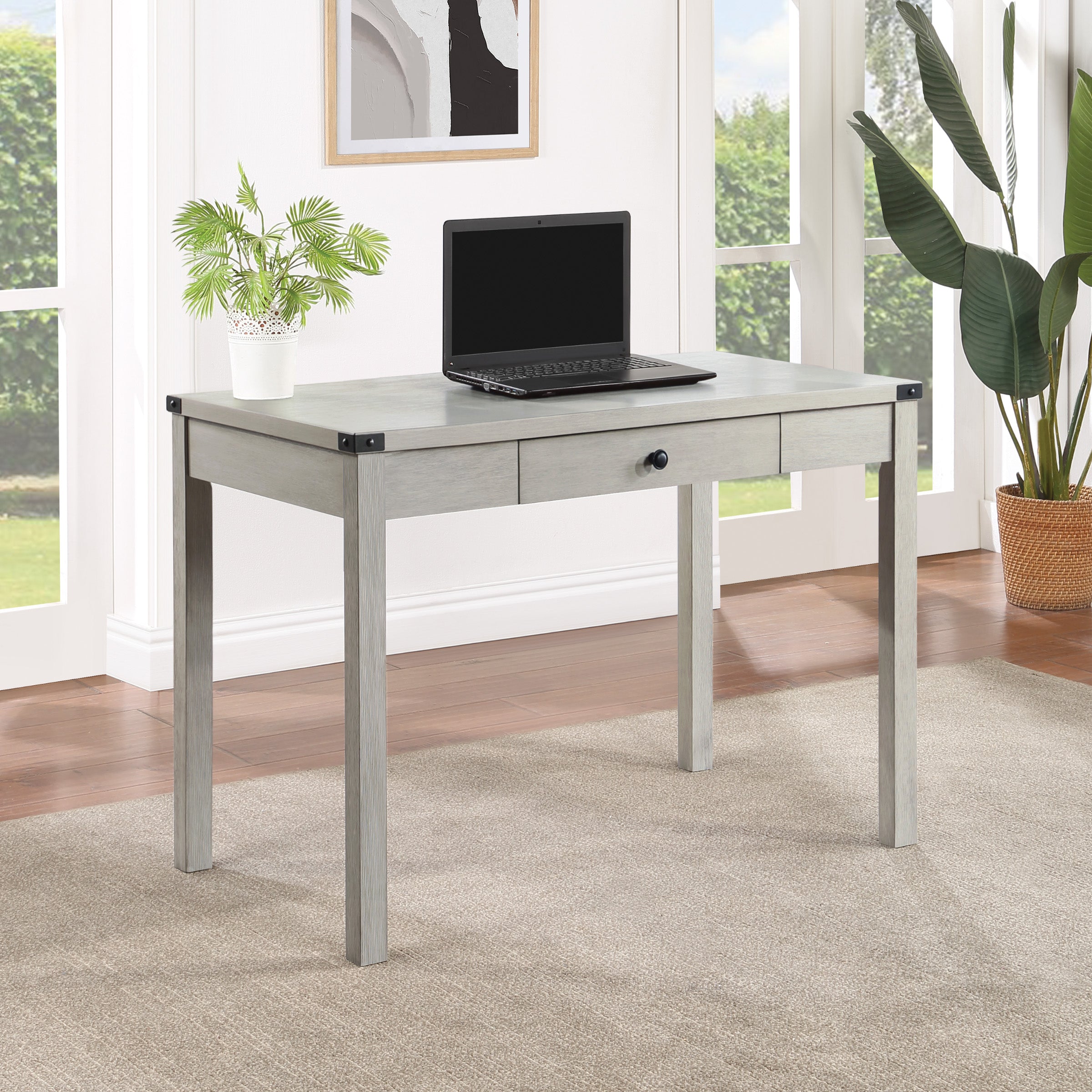 Victor Writing Desk - Champagne Oak