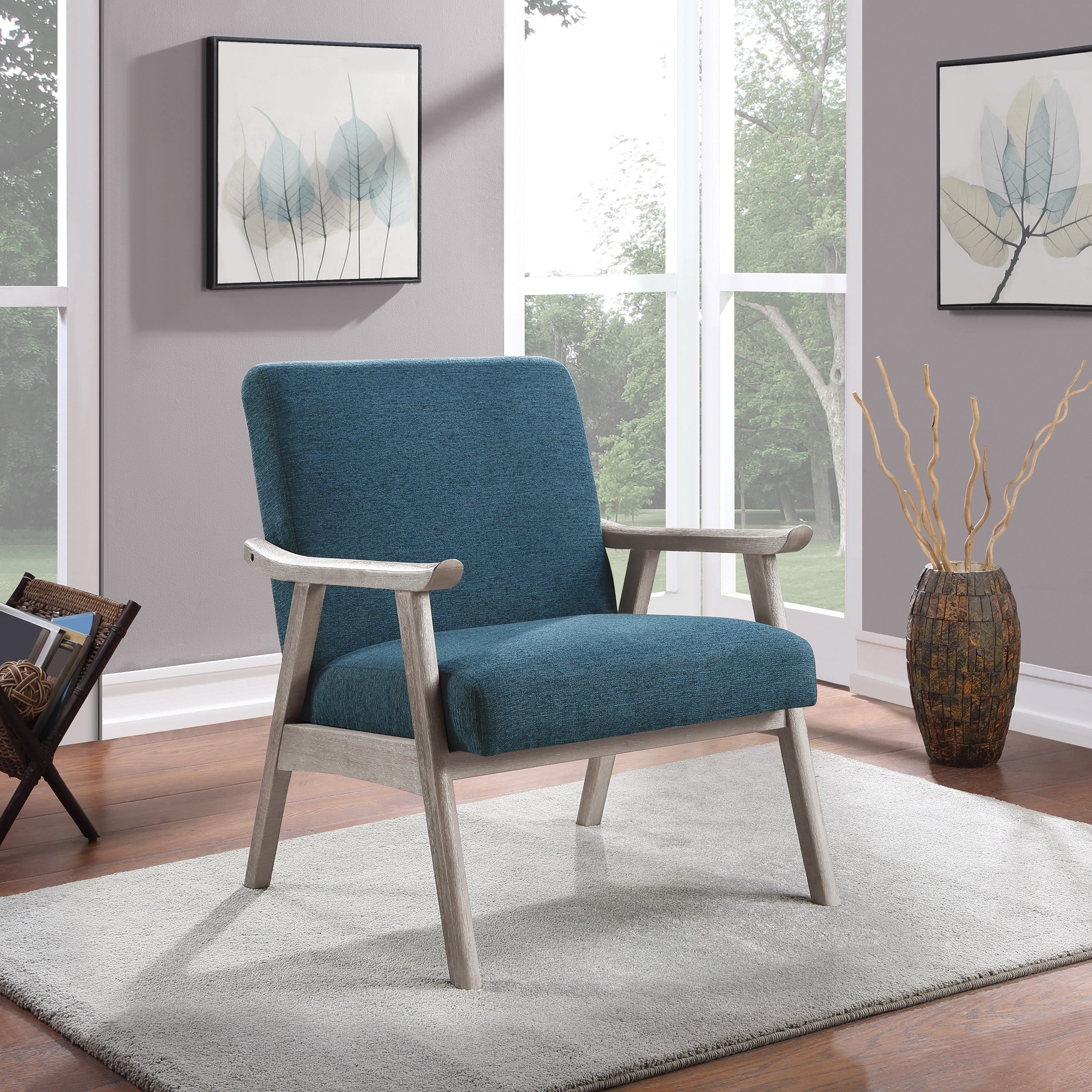 Weldon Armchair - Azure