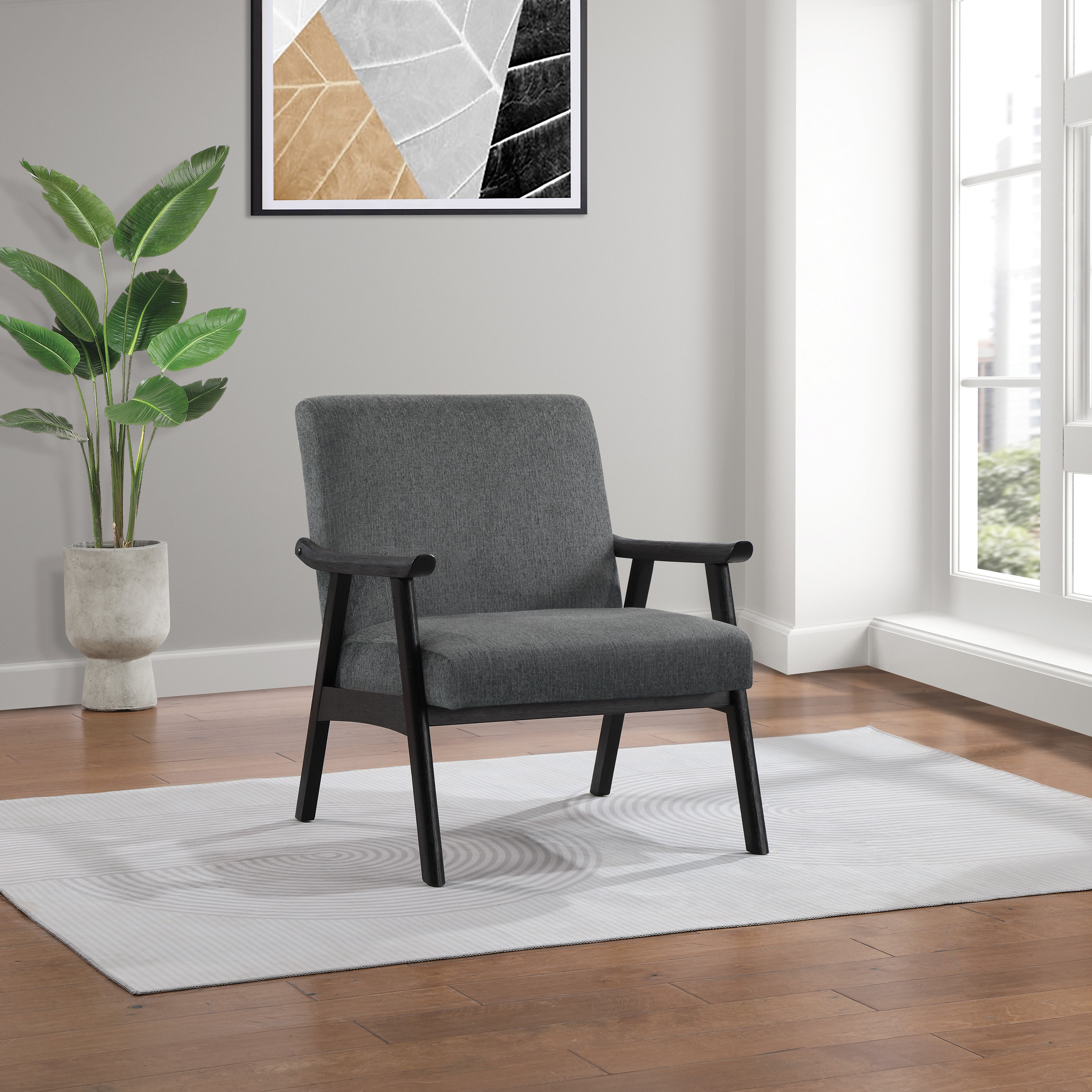 Weldon Armchair - Charcoal