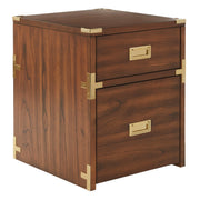 Wellington 2 Drawer File Cabinet - Toasted Wheat