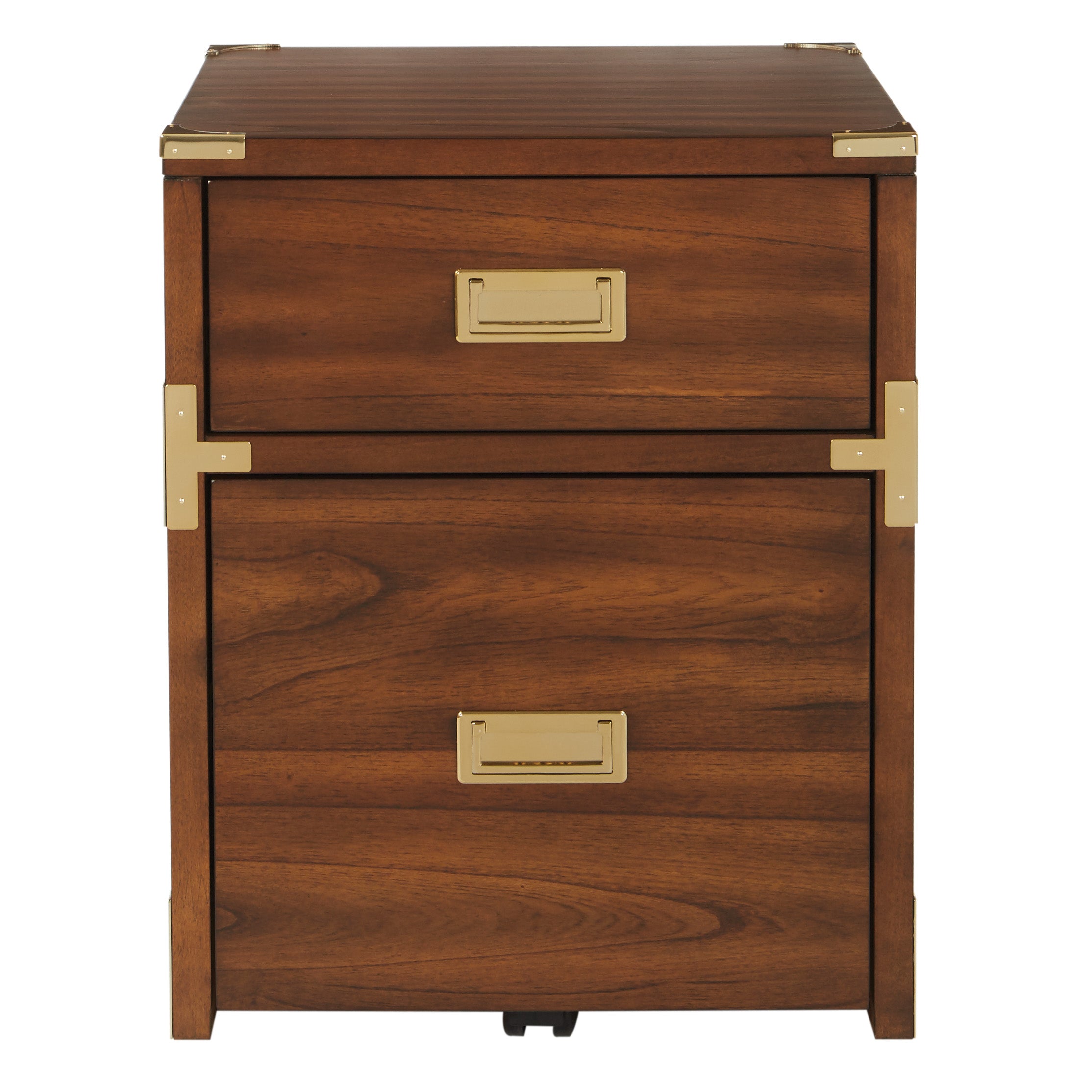 Wellington 2 Drawer File Cabinet - Toasted Wheat