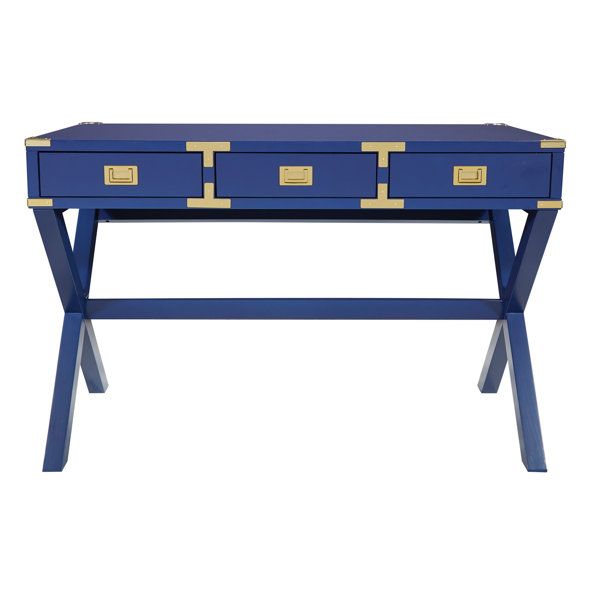Wellington 46" Desk with Power - Blue