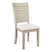 Walden Cane Back Dining Chair 2pk - Linen / Antique White