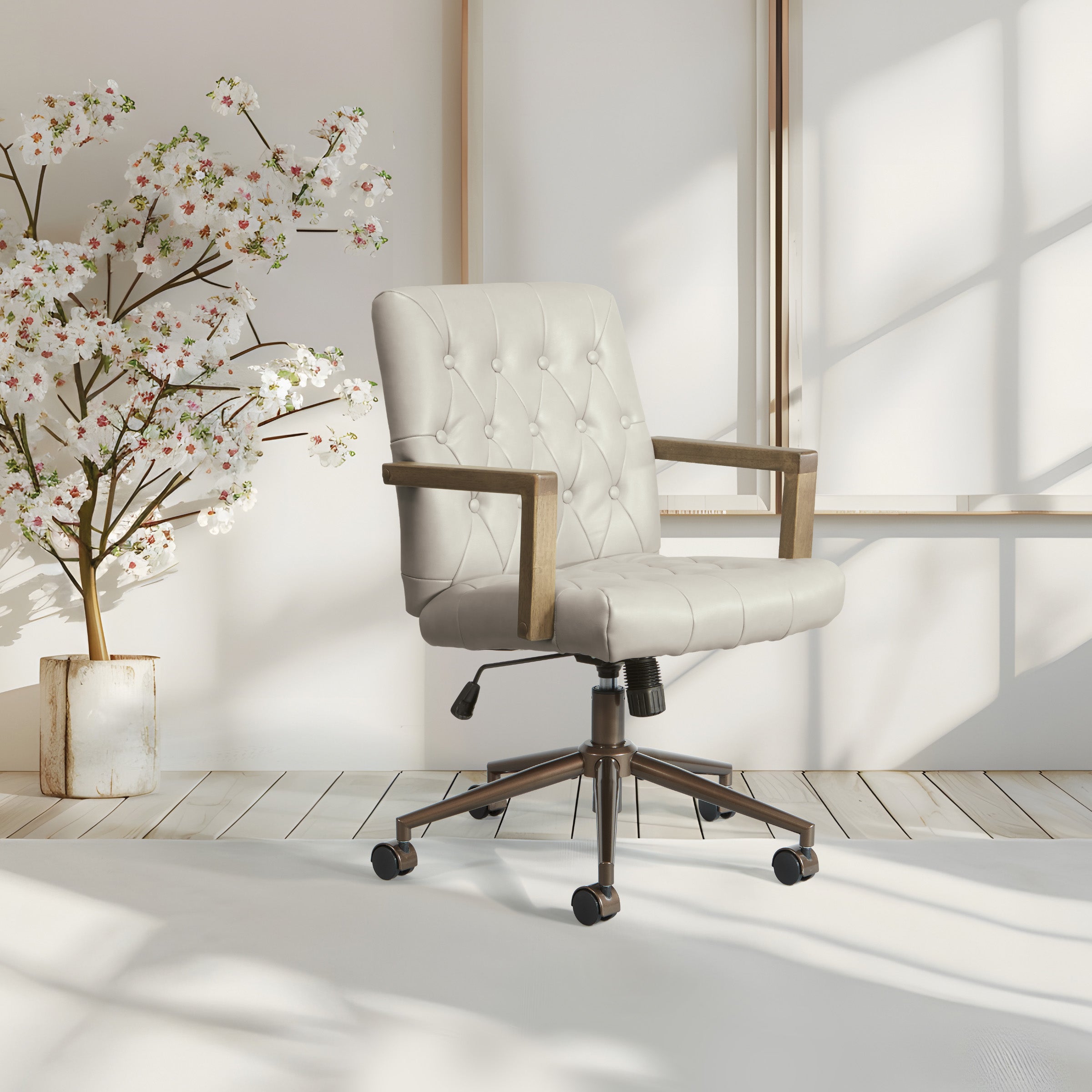 Waltham Office Chair - Taupe