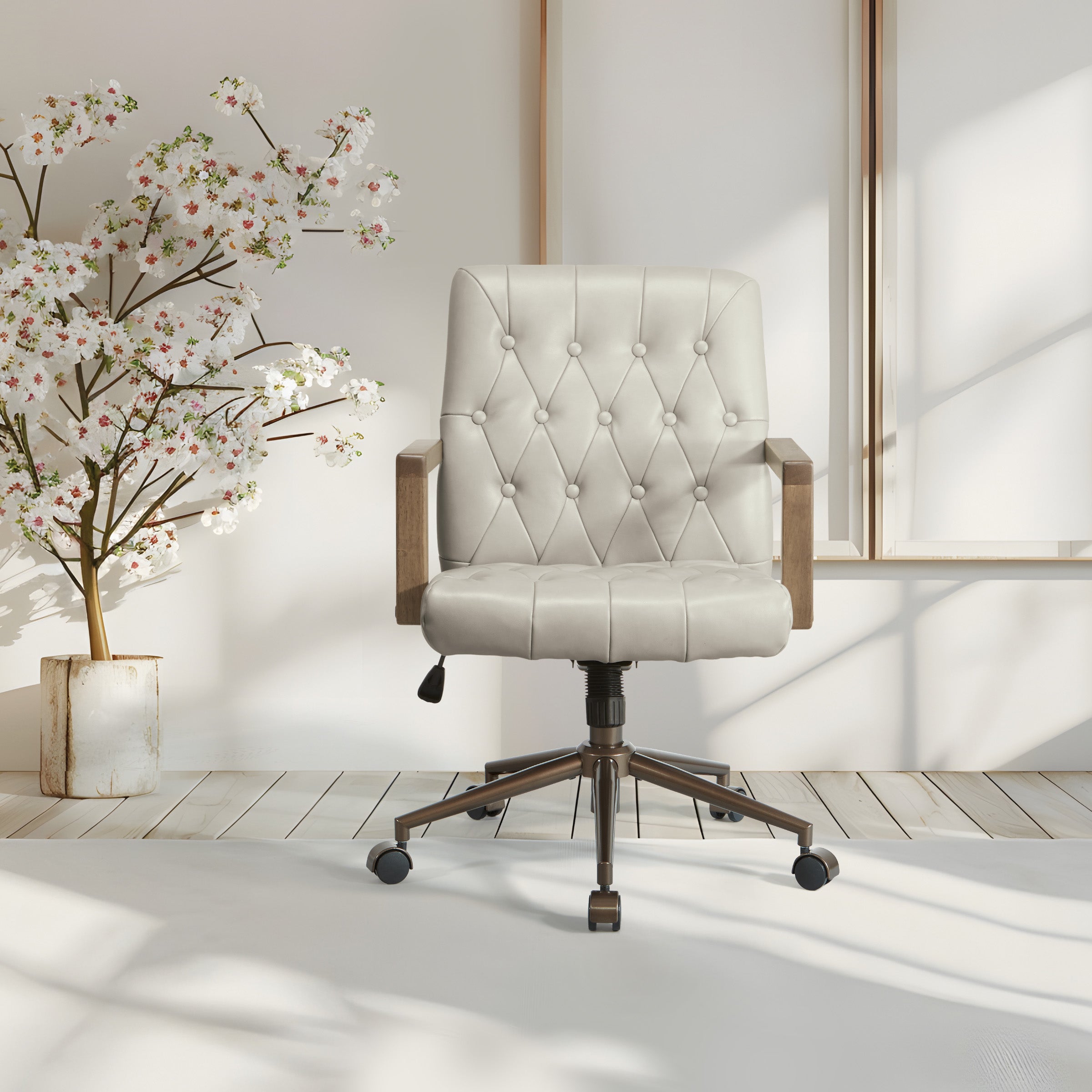 Waltham Office Chair - Taupe