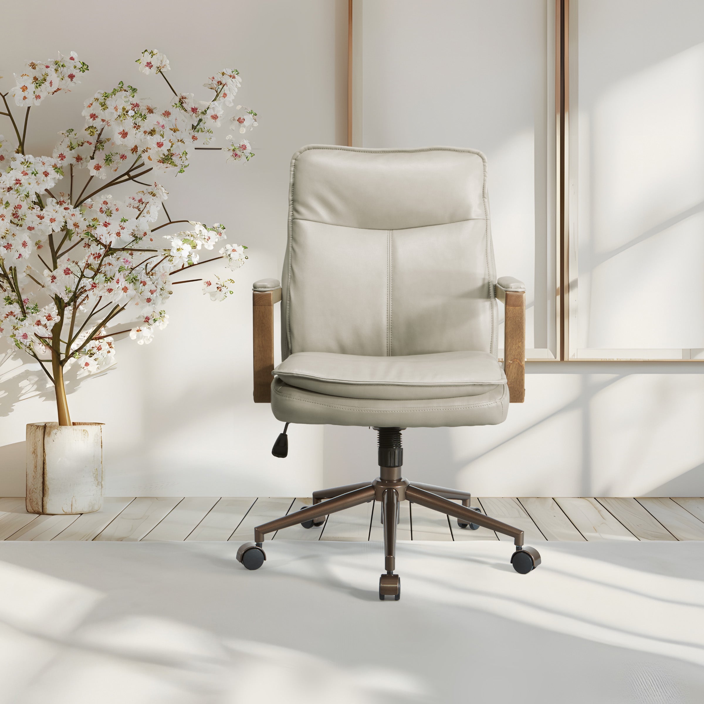Woodlands Office Chair - Taupe