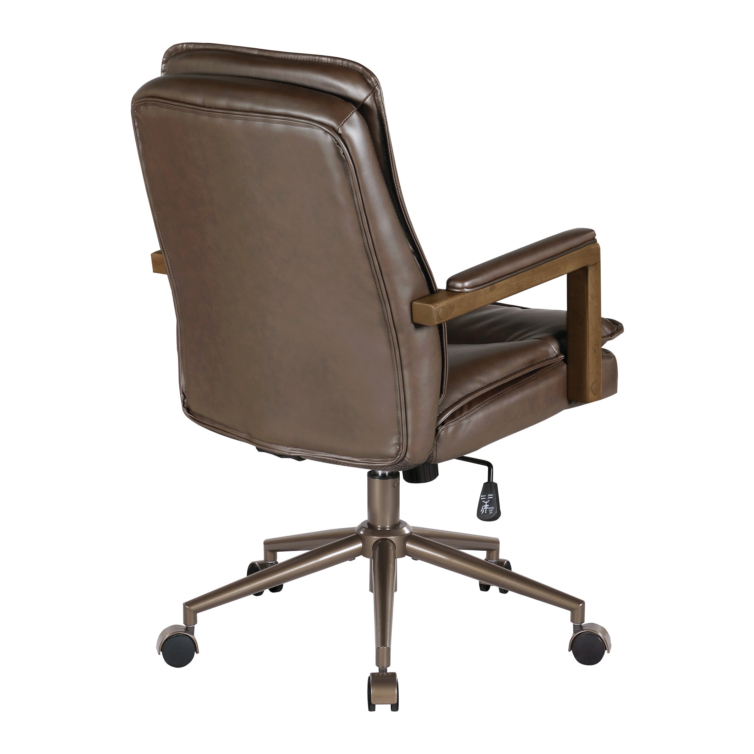 Woodlands Office Chair - Chocolate