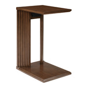 Winston Accent C-Table with Power in Dark Oak Finish