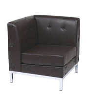 Wall Street Corner Chair - Espresso