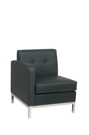 Wall Street Armchair LAF - Black